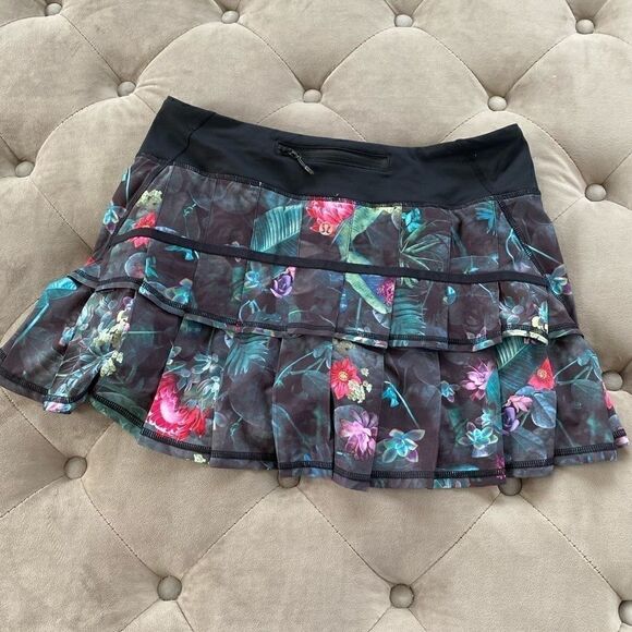 Lululemon Run PACE SETTER SKIRT Curious Jungle 6 - Picture 5 of 10